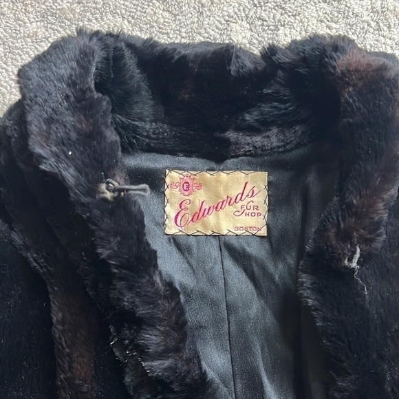 Vintage Fur Cape Jacket - Picture 7 of 8